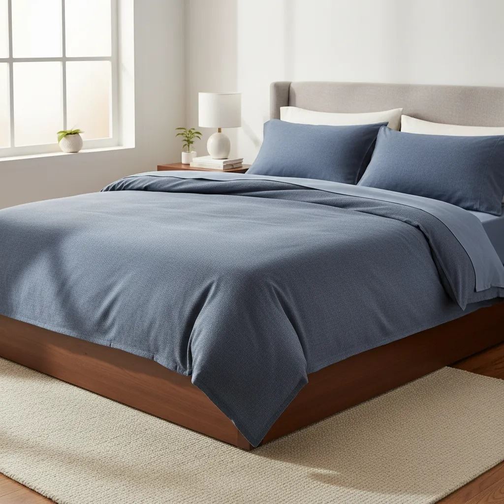 Juego de Sabanas  Algodón Premium Bramante INTERIOTEX 144 HILOS suave y fresco  INTX0004